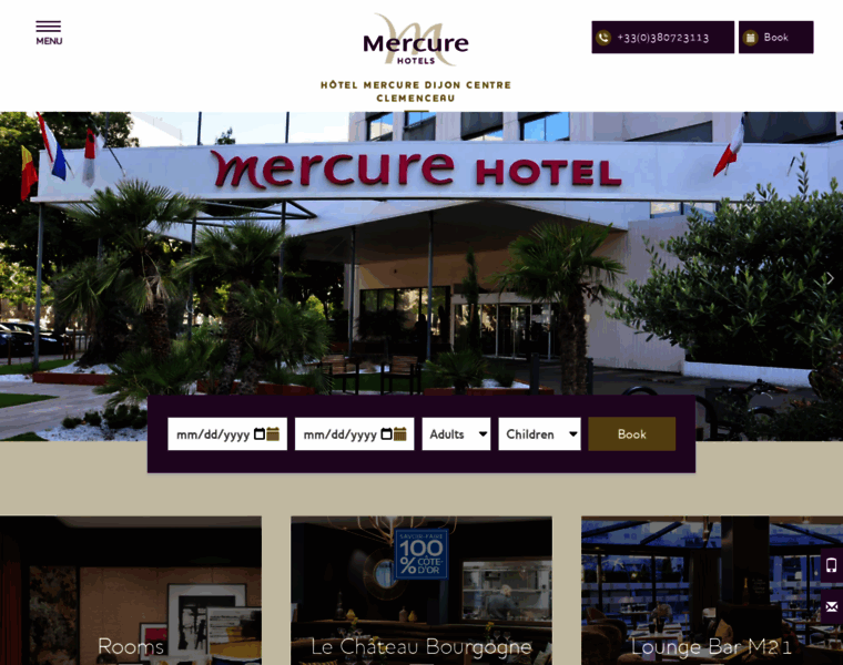 Hotel-mercure-dijon.com thumbnail