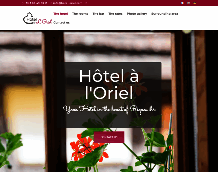 Hotel-oriel.com thumbnail
