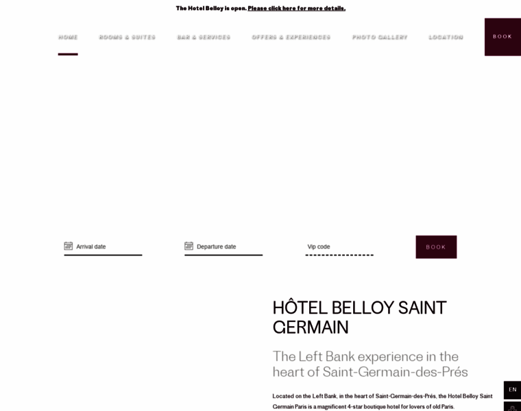 Hotel-paris-belloy.com thumbnail