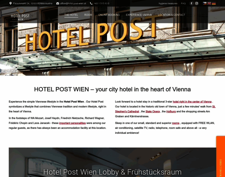 Hotel-post-wien.at thumbnail