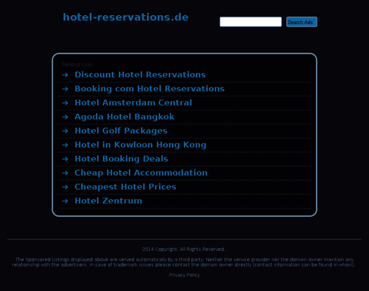 Hotel-reservations.de thumbnail