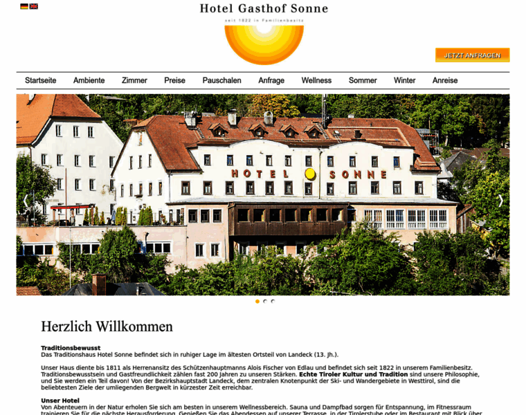 Hotel-sonne-landeck.at thumbnail