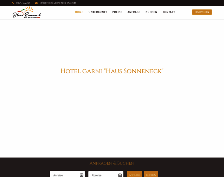 Hotel-sonneneck-thale.de thumbnail