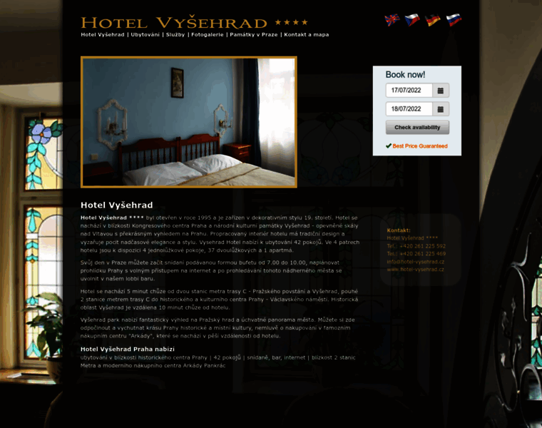 Hotel-vysehrad.cz thumbnail