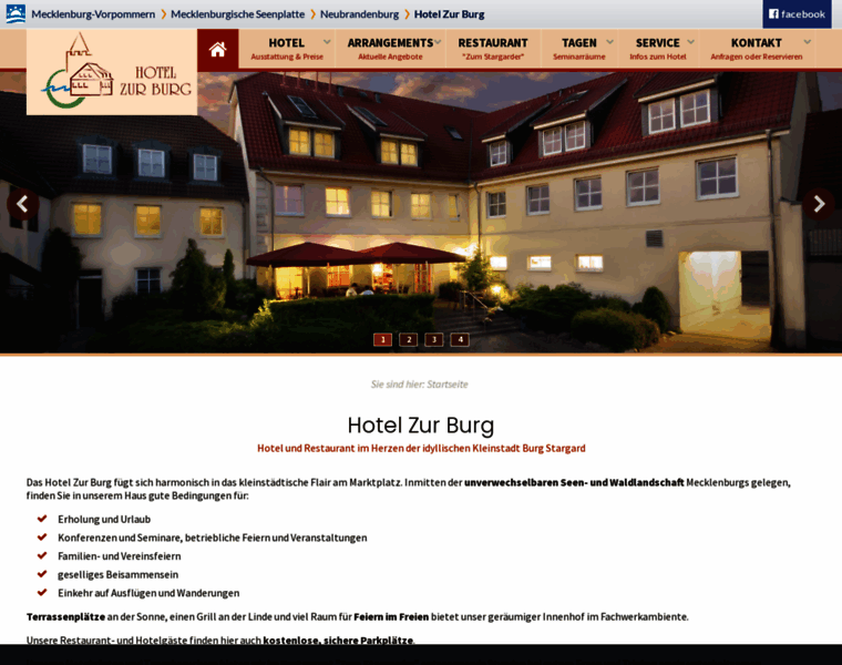 Hotel-zur-burg-stargard.de thumbnail