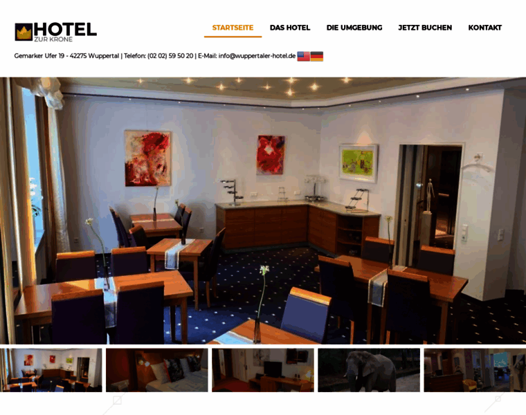 Hotel-zur-krone-wuppertal.de thumbnail