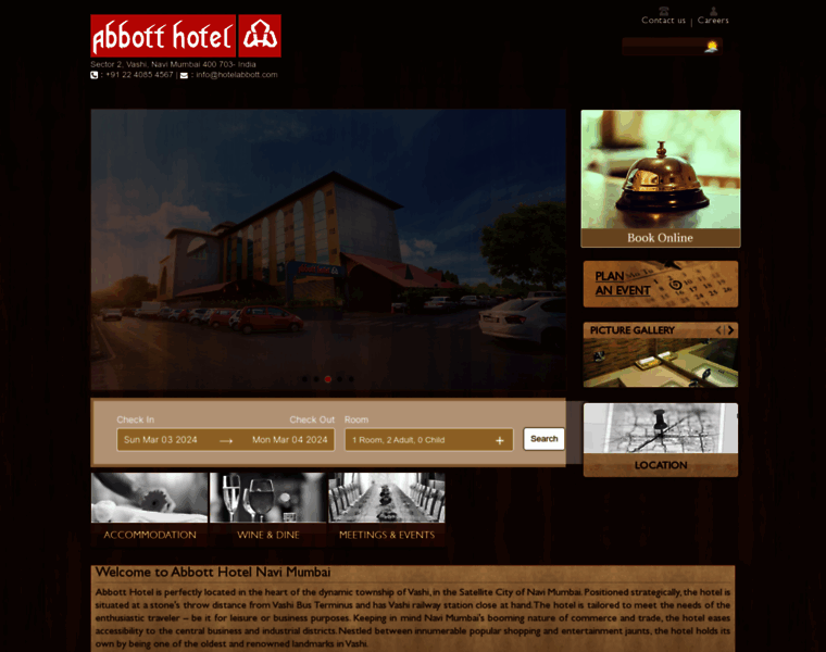 Hotelabbott.com thumbnail