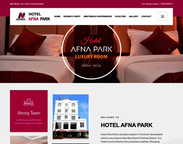 Hotelafnapark.com thumbnail
