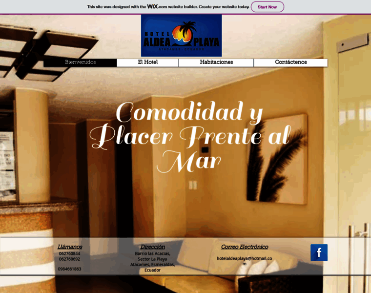 Hotelaldeaplaya.com thumbnail