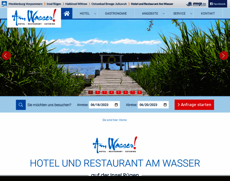 Hotelamwasser.m-vp.de thumbnail