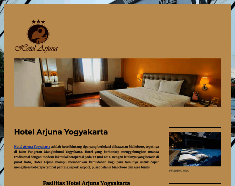 Hotelarjuna.com thumbnail