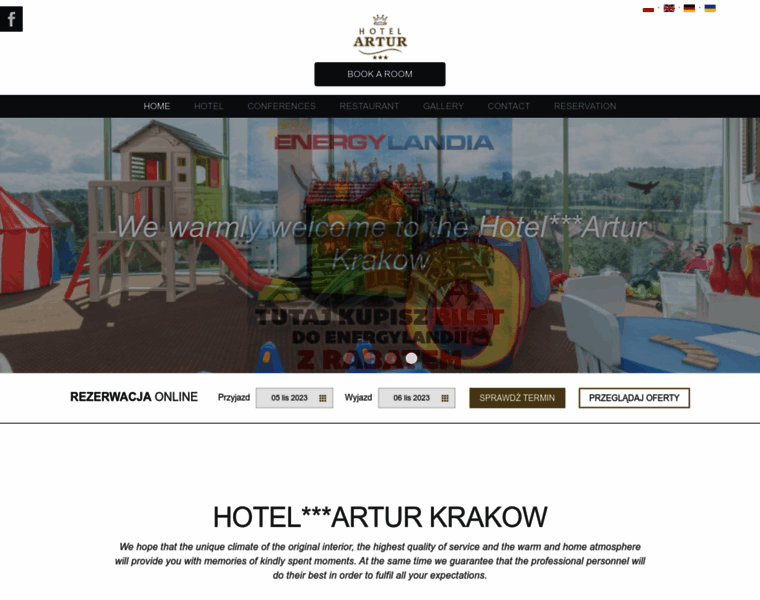 Hotelartur.pl thumbnail