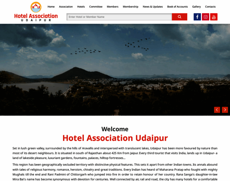 Hotelassociationudaipur.com thumbnail