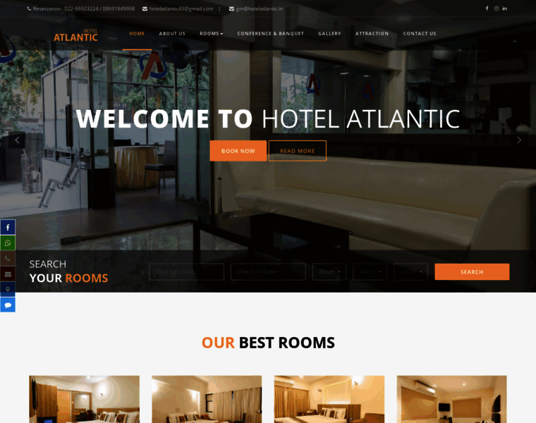 Hotelatlantic.in thumbnail