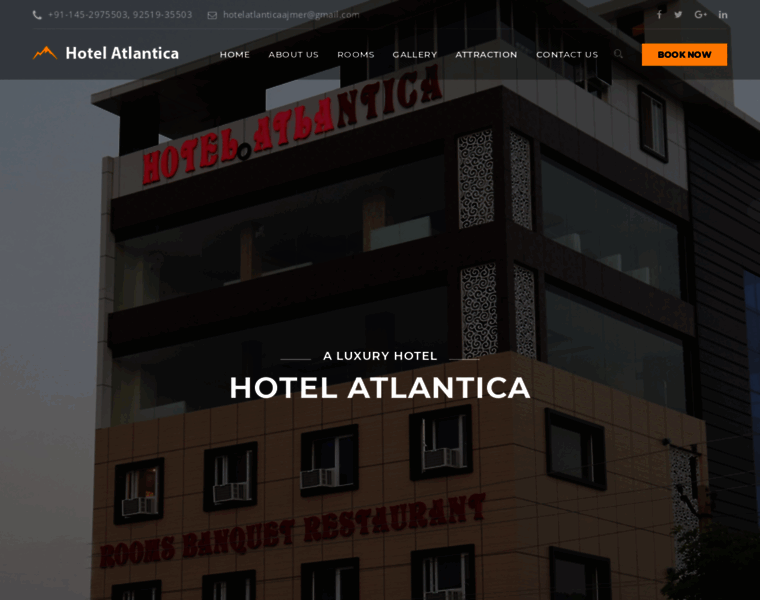 Hotelatlanticaajmer.com thumbnail