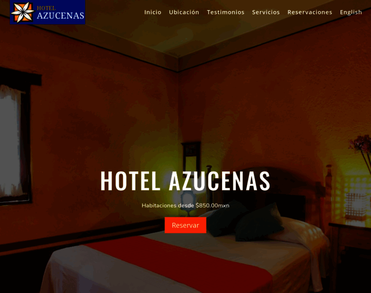 Hotelazucenas.com thumbnail