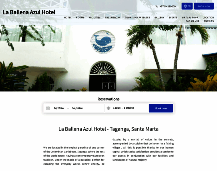 Hotelballenaazul.com thumbnail