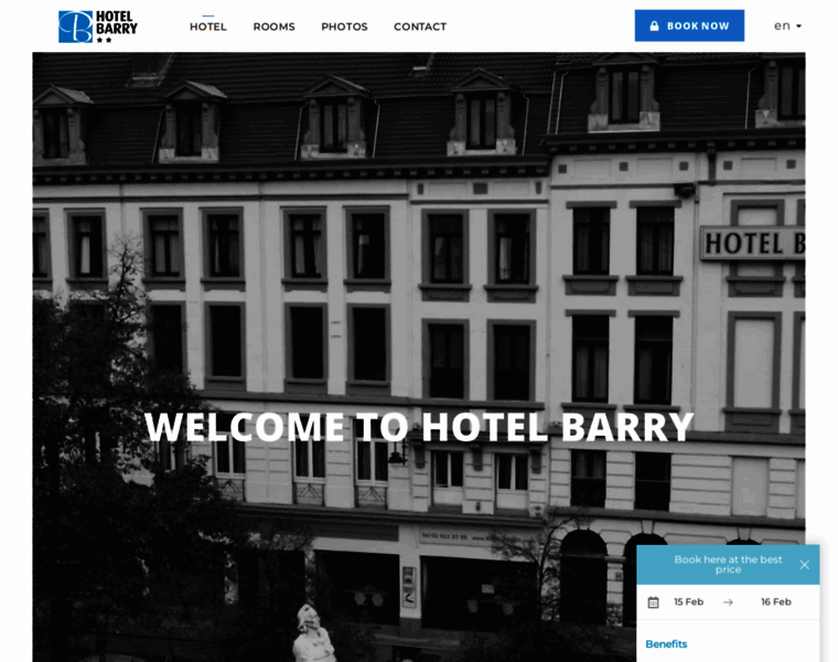 Hotelbarry.be thumbnail