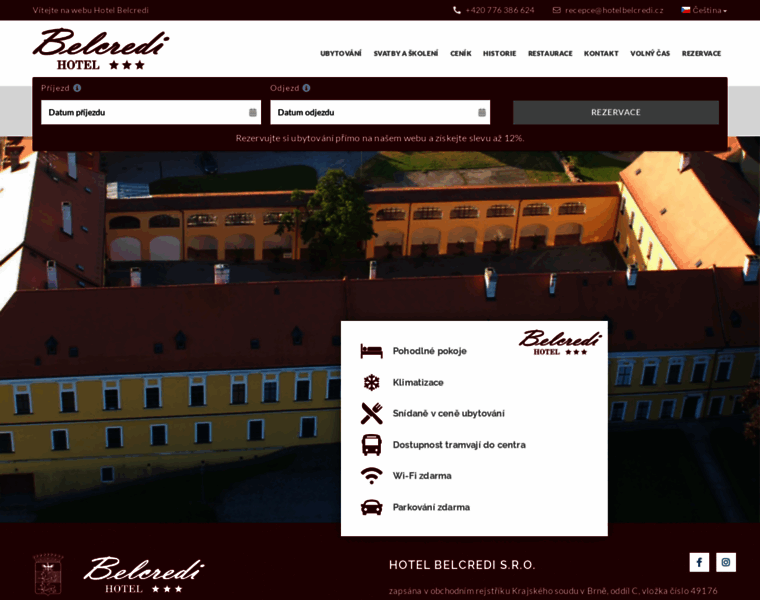 Hotelbelcredi.cz thumbnail