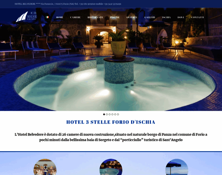 Hotelbelvedereischia.it thumbnail