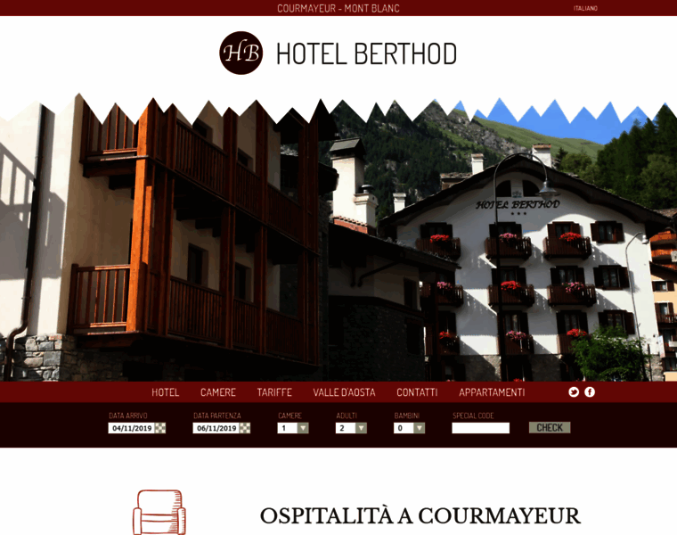 Hotelberthod.com thumbnail