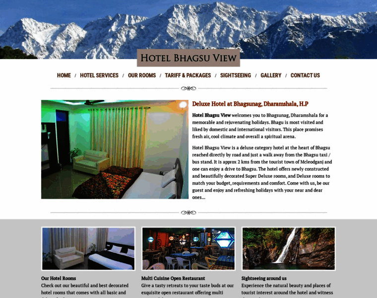 Hotelbhagsuview.com thumbnail