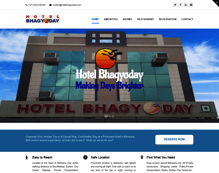 Hotelbhagyoday.com thumbnail