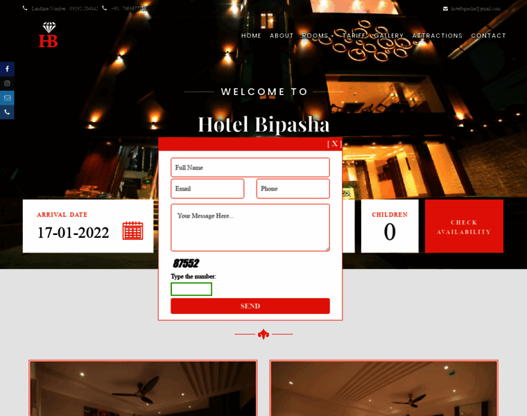 Hotelbipasha.com thumbnail