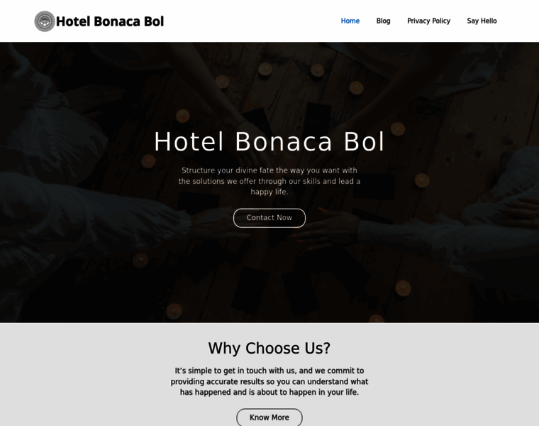 Hotelbonacabol.com thumbnail