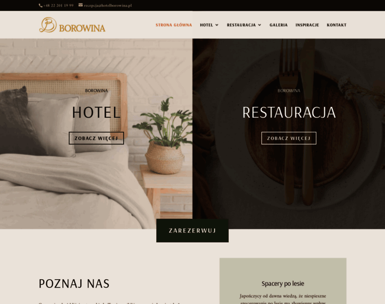 Hotelborowina.pl thumbnail