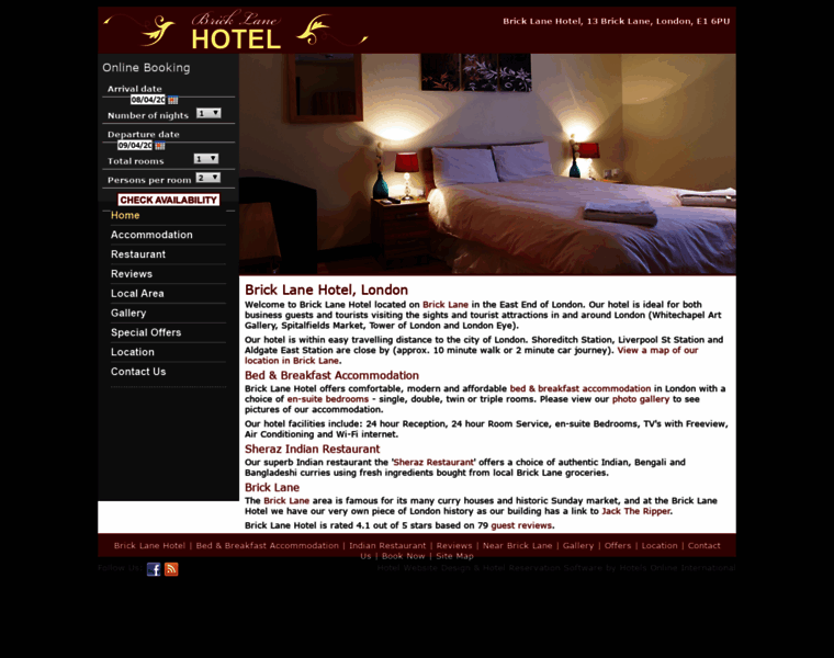 Hotelbricklane.com thumbnail
