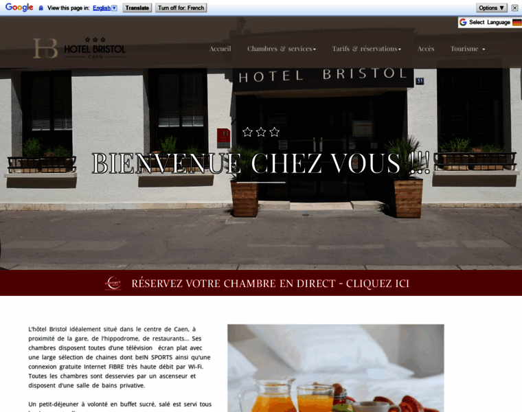 Hotelbristolcaen.com thumbnail