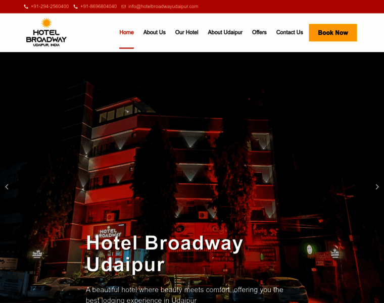 Hotelbroadwayudaipur.com thumbnail