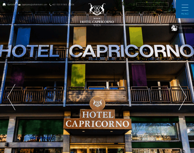 Hotelcapricorno.wien thumbnail