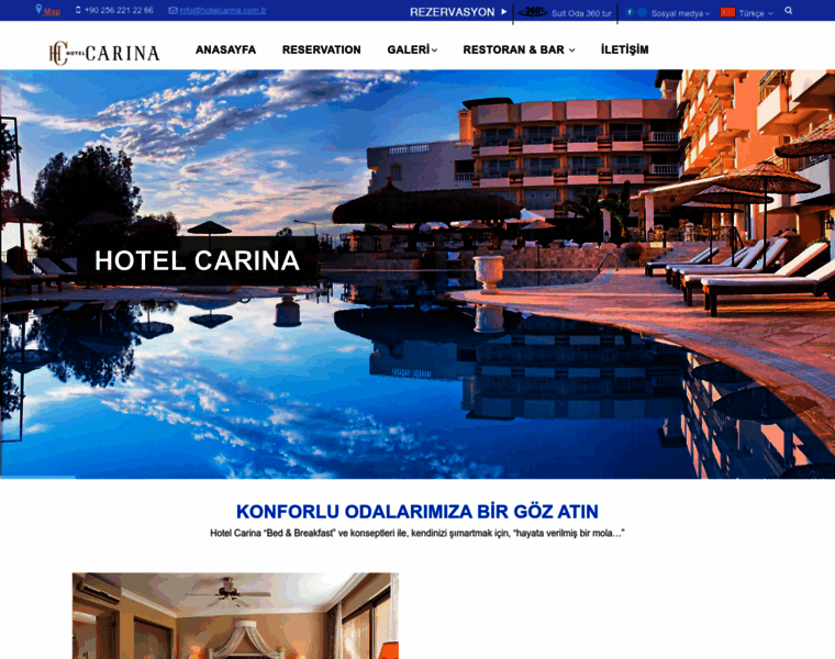 Hotelcarina.com.tr thumbnail
