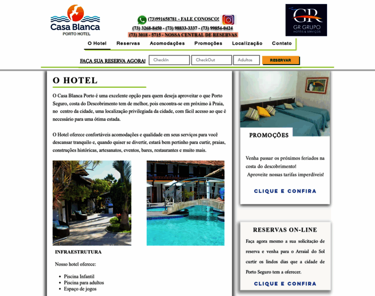 Hotelcasablancaporto.com.br thumbnail