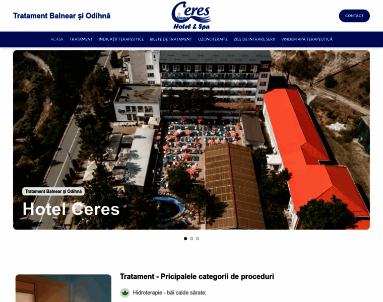Hotelceresmonteoru.ro thumbnail