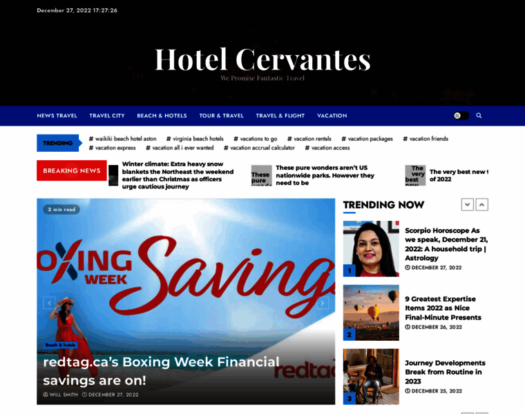 Hotelcervantes.info thumbnail