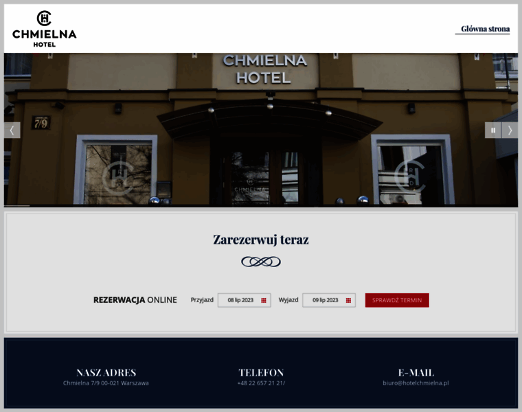 Hotelchmielna.pl thumbnail