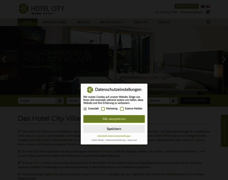 Hotelcity.at thumbnail