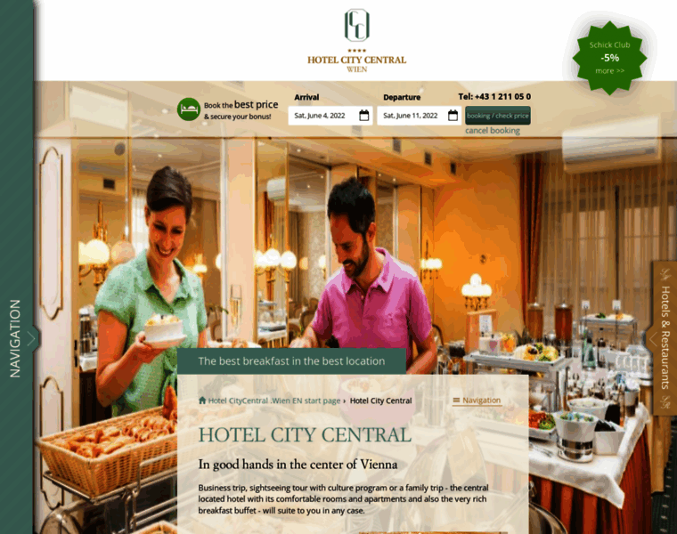 Hotelcitycentral.wien thumbnail