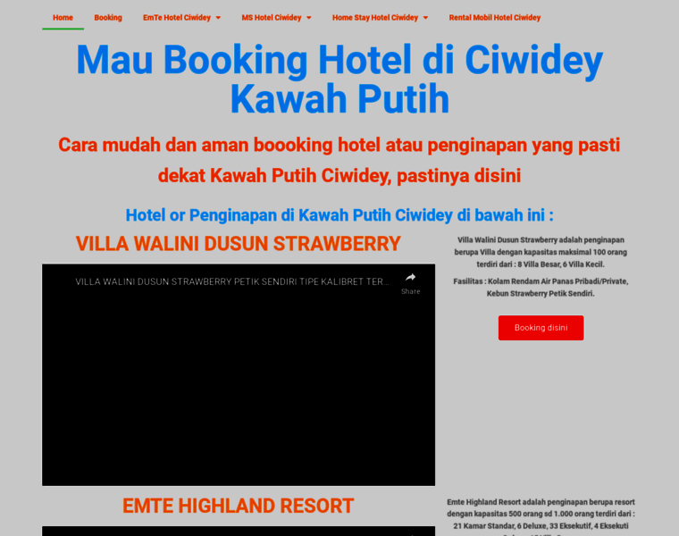 Hotelciwidey.com thumbnail