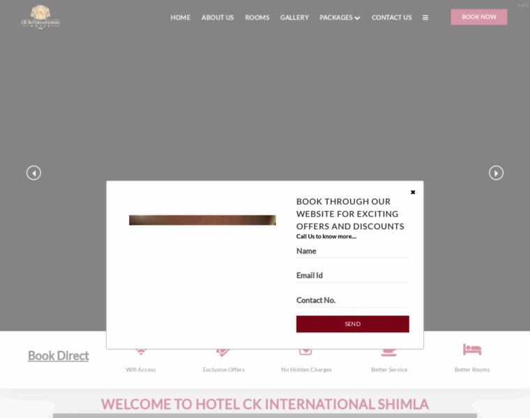 Hotelckinternational.com thumbnail