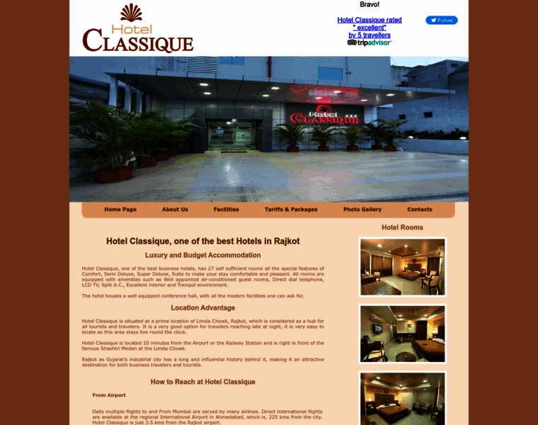 Hotelclassique.in thumbnail