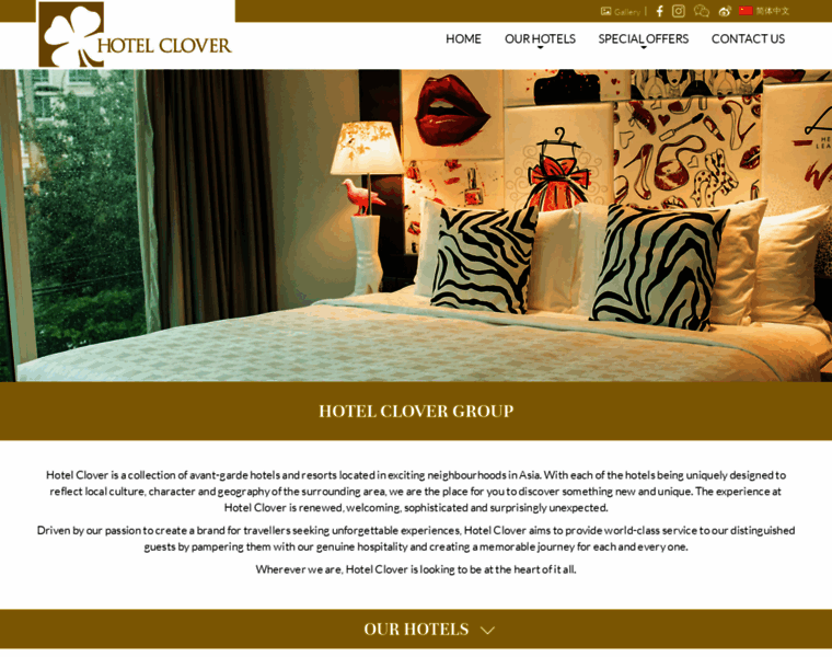 Hotelclover.com thumbnail