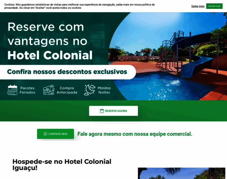 Hotelcolonialfoz.com.br thumbnail