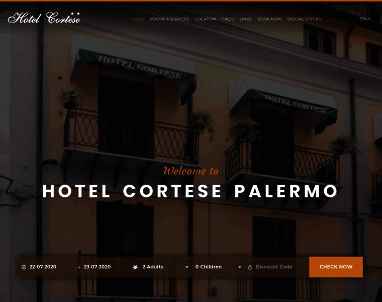 Hotelcortese.info thumbnail