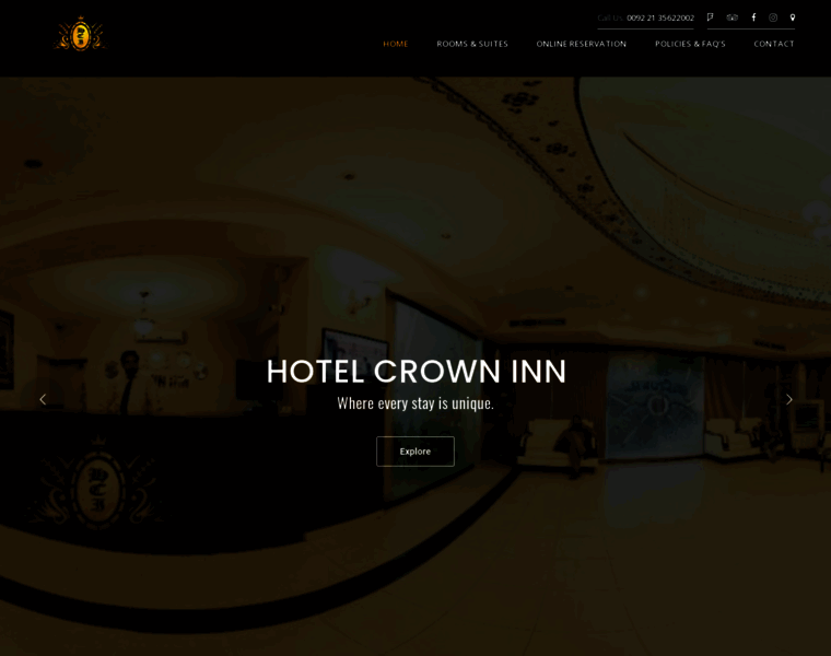 Hotelcrowninn.com thumbnail