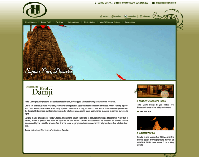 Hoteldamji.com thumbnail