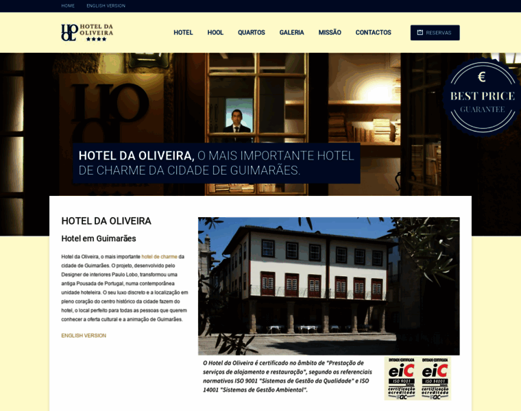 Hoteldaoliveira.com thumbnail